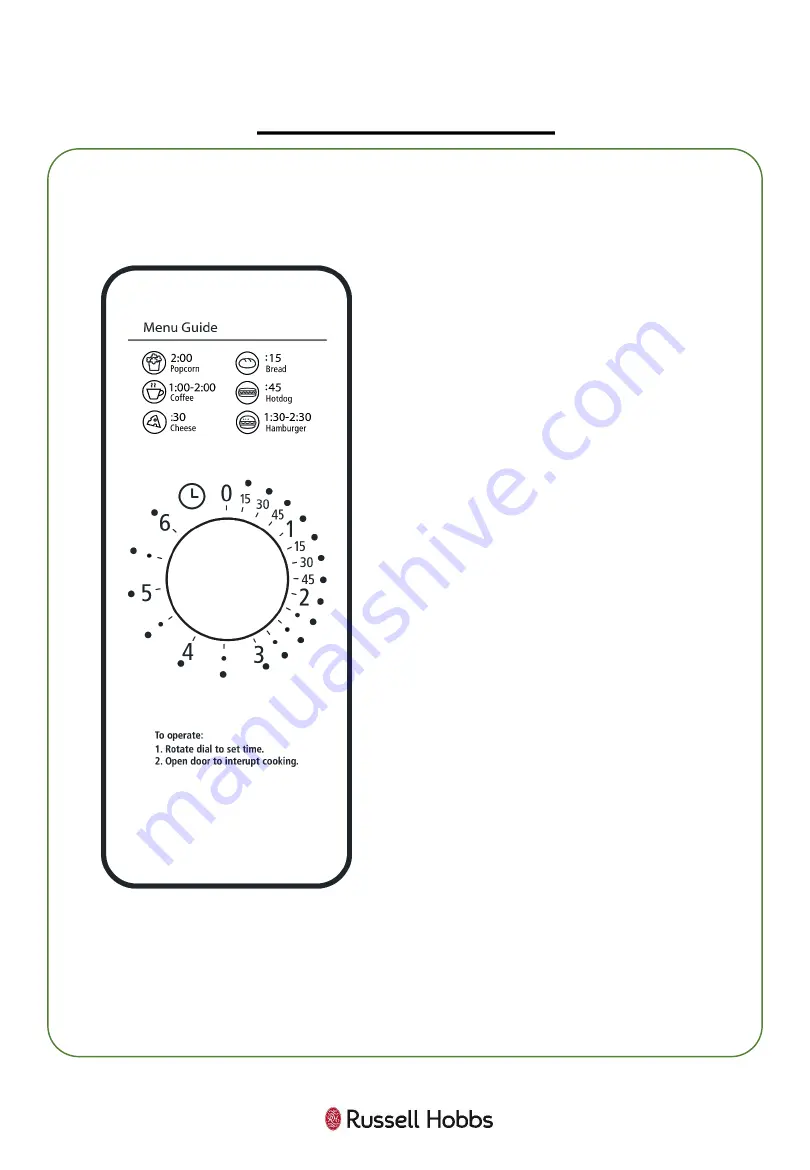 Russell Hobbs BUYRHCM2576SS User Manual Download Page 17