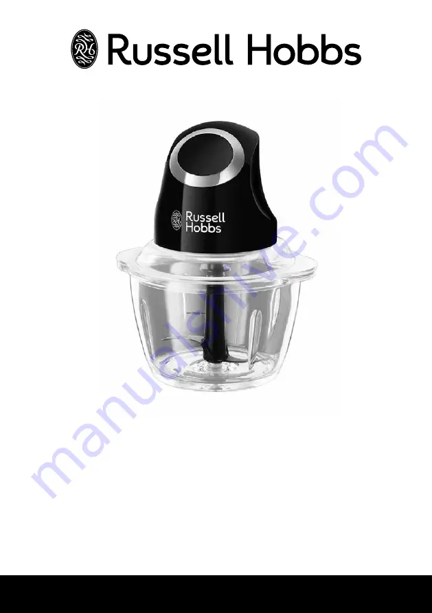 Russell Hobbs DESIRE RHMFP5BLK Instructions & Warranty Download Page 1