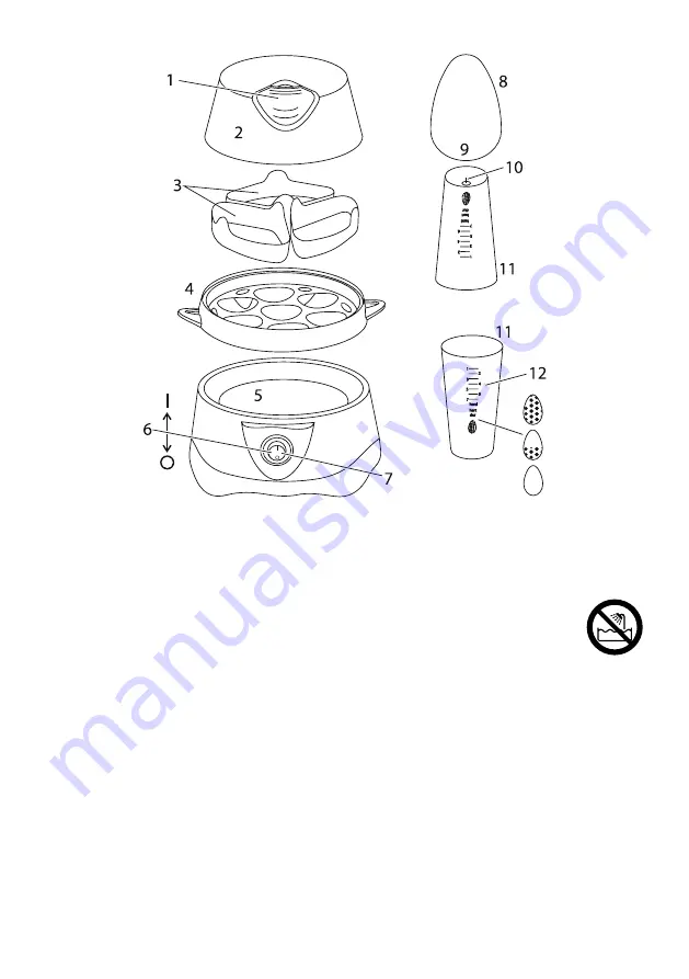 Russell Hobbs Egg Boiler Instructions Manual Download Page 2