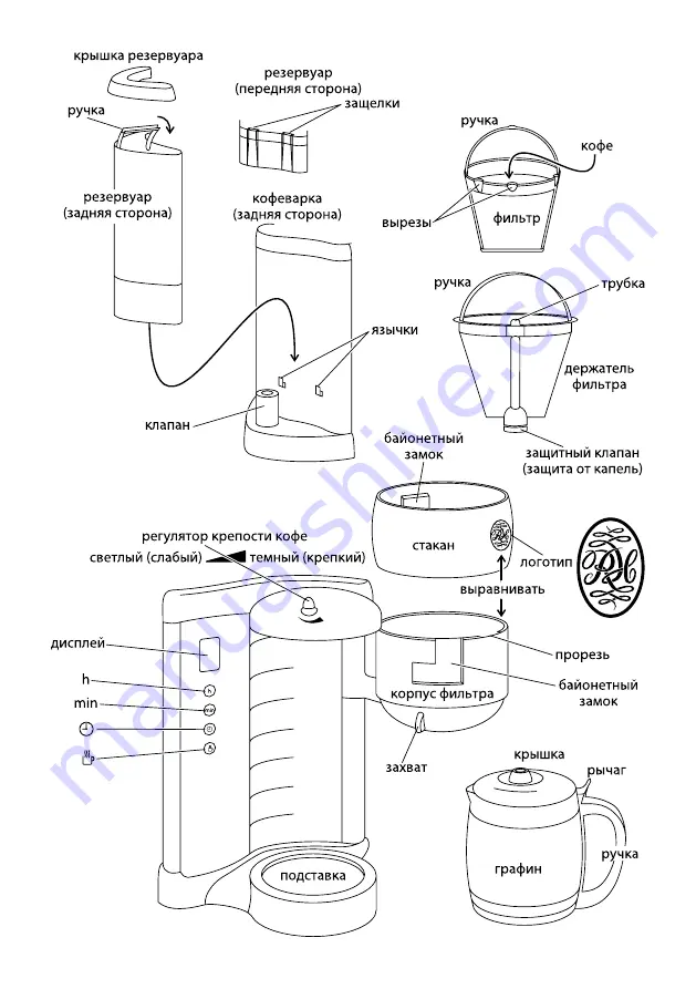 Russell Hobbs Glass Touch 14742-56 Instruction Manual Download Page 62