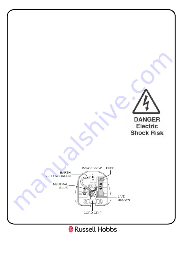 Russell Hobbs RH55FF176B Instruction Manual Download Page 22