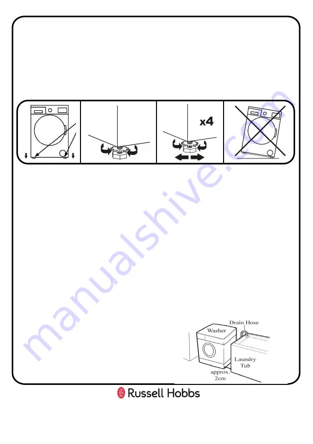 Russell Hobbs RH612WM1 Series Instruction Manual Download Page 8