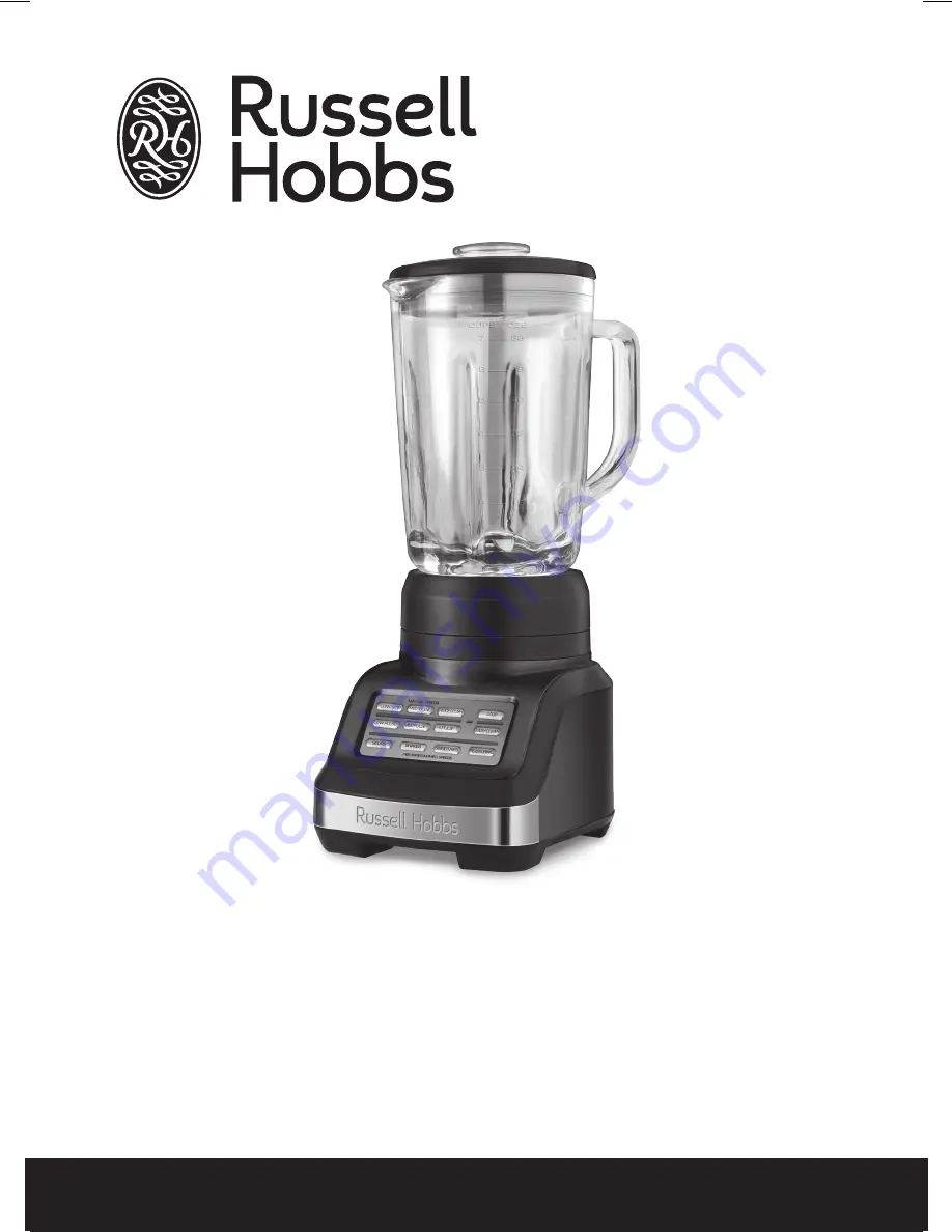 Russell Hobbs RHBL3000 Series Скачать руководство пользователя страница 1