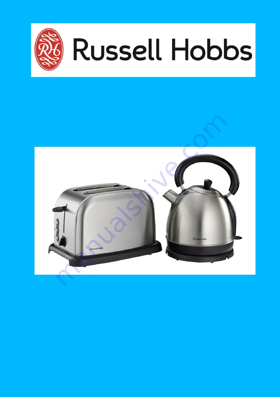 Russell Hobbs RHBSS56 Instructions And Warranty Download Page 1