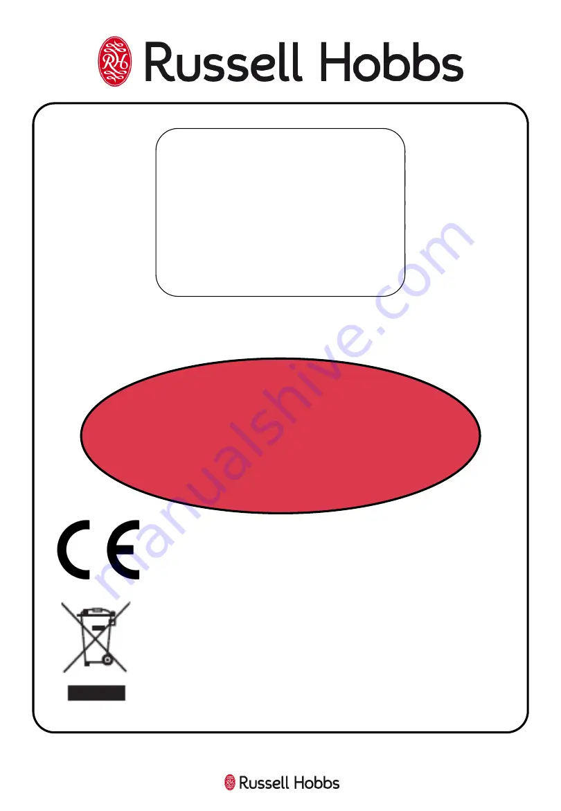 Russell Hobbs RHCHS1001-C Скачать руководство пользователя страница 20