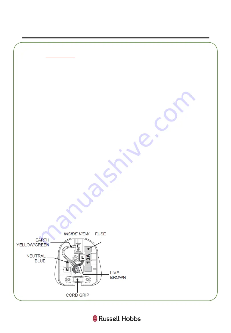 Russell Hobbs RHCM2576SS Скачать руководство пользователя страница 27