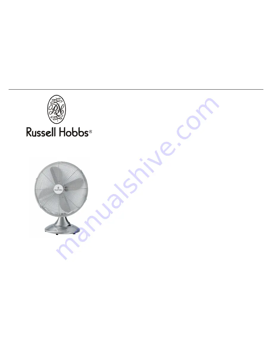 Russell Hobbs RHDF 30 Instructions & Warranty Download Page 1