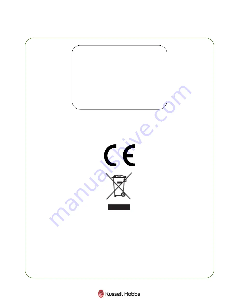 Russell Hobbs RHEM1901B-SB User Manual Download Page 40