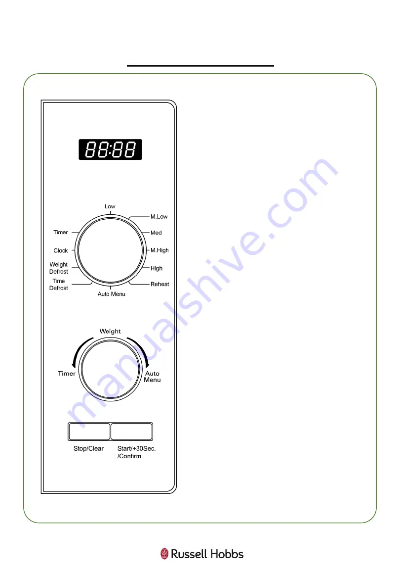 Russell Hobbs RHFM2001 Скачать руководство пользователя страница 17