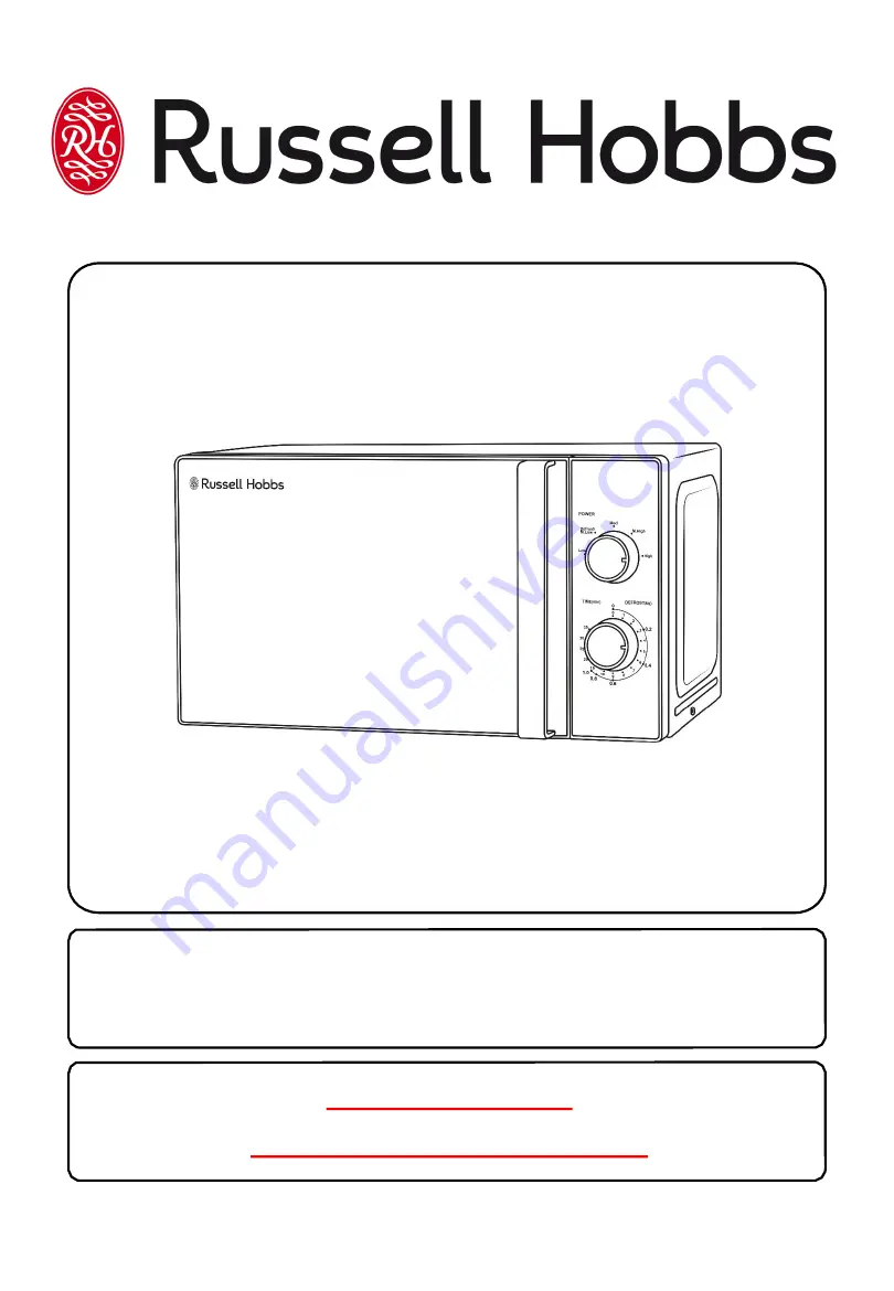 Russell Hobbs RHM2061 Скачать руководство пользователя страница 1