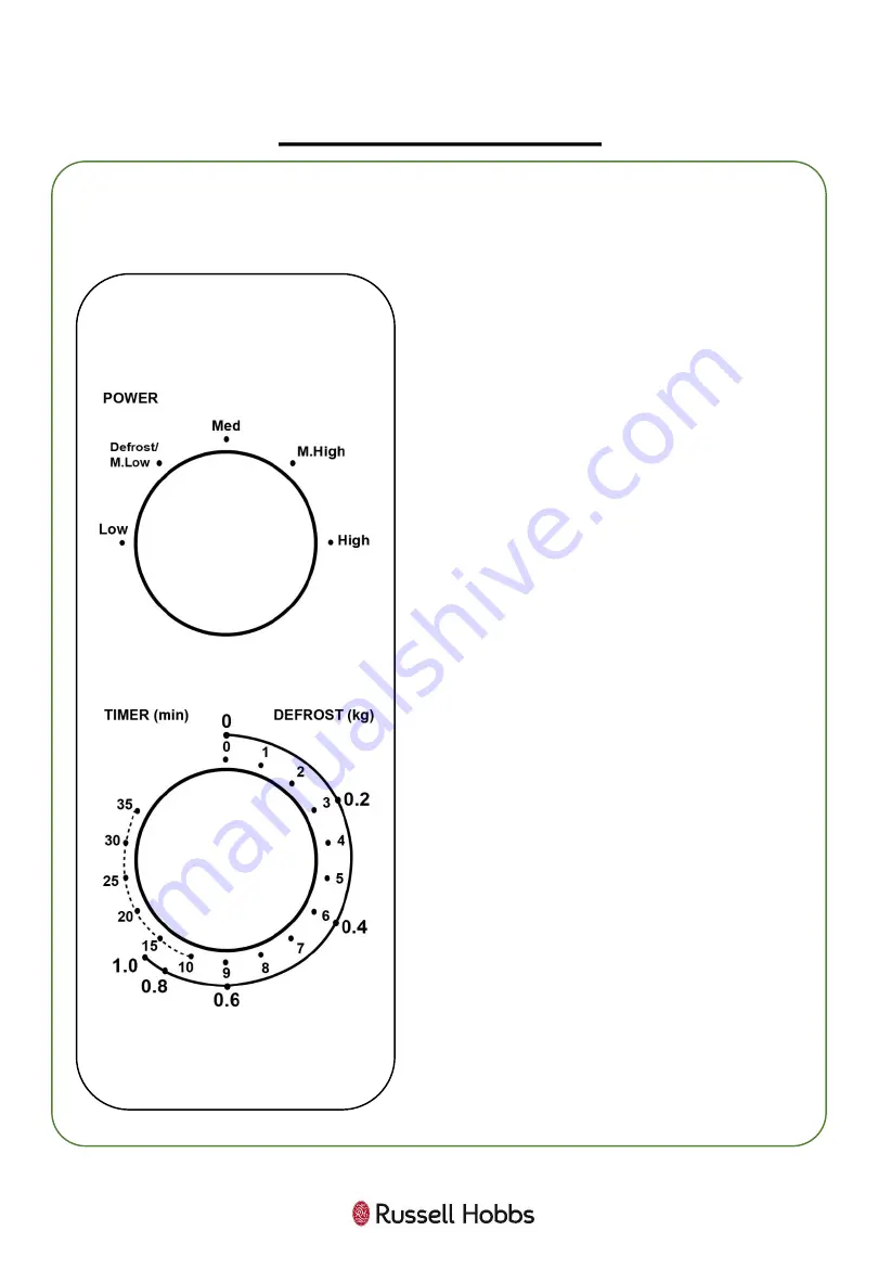 Russell Hobbs RHM2061B User Manual Download Page 19