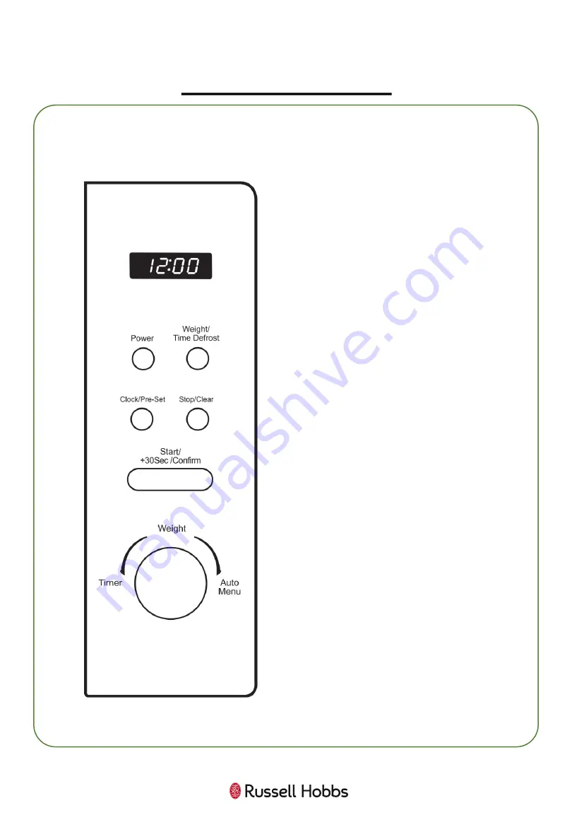 Russell Hobbs RHM2276S Скачать руководство пользователя страница 20