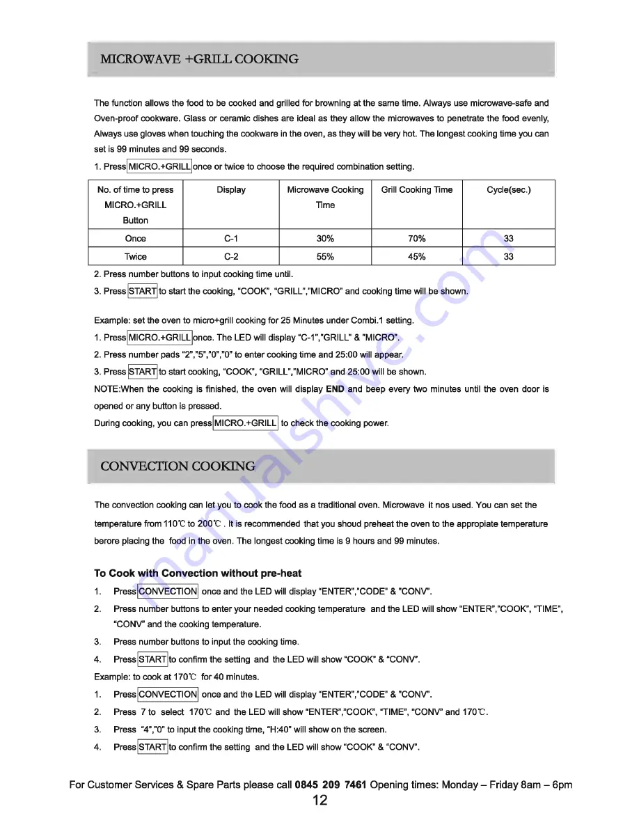 Russell Hobbs RHM2505 Instruction Manual Download Page 13