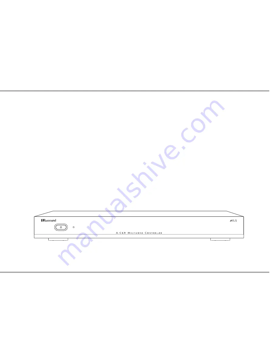 Russound A-C68 Скачать руководство пользователя страница 4