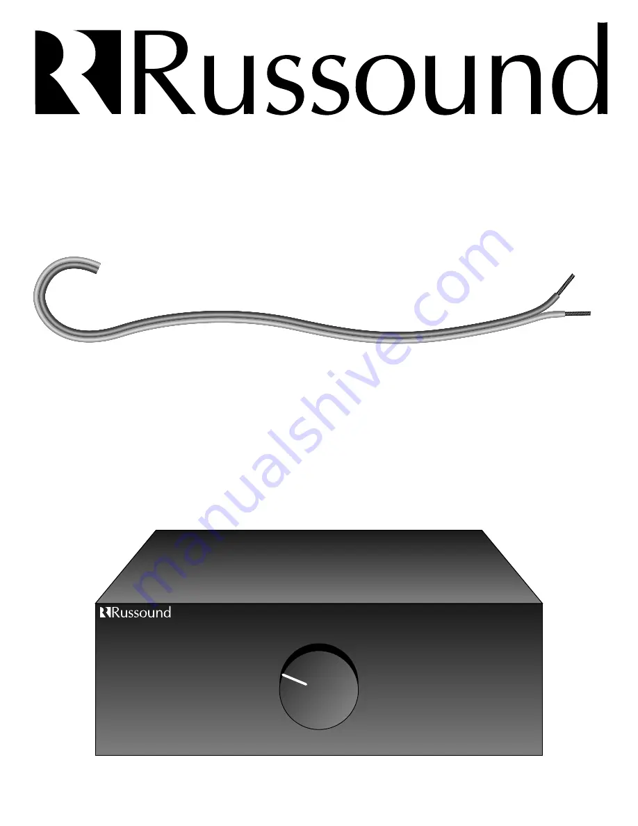 Russound AX-6 Instruction Manual Download Page 1