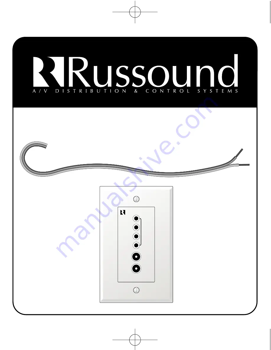 Russound IRB-6 Instruction Manual Download Page 1