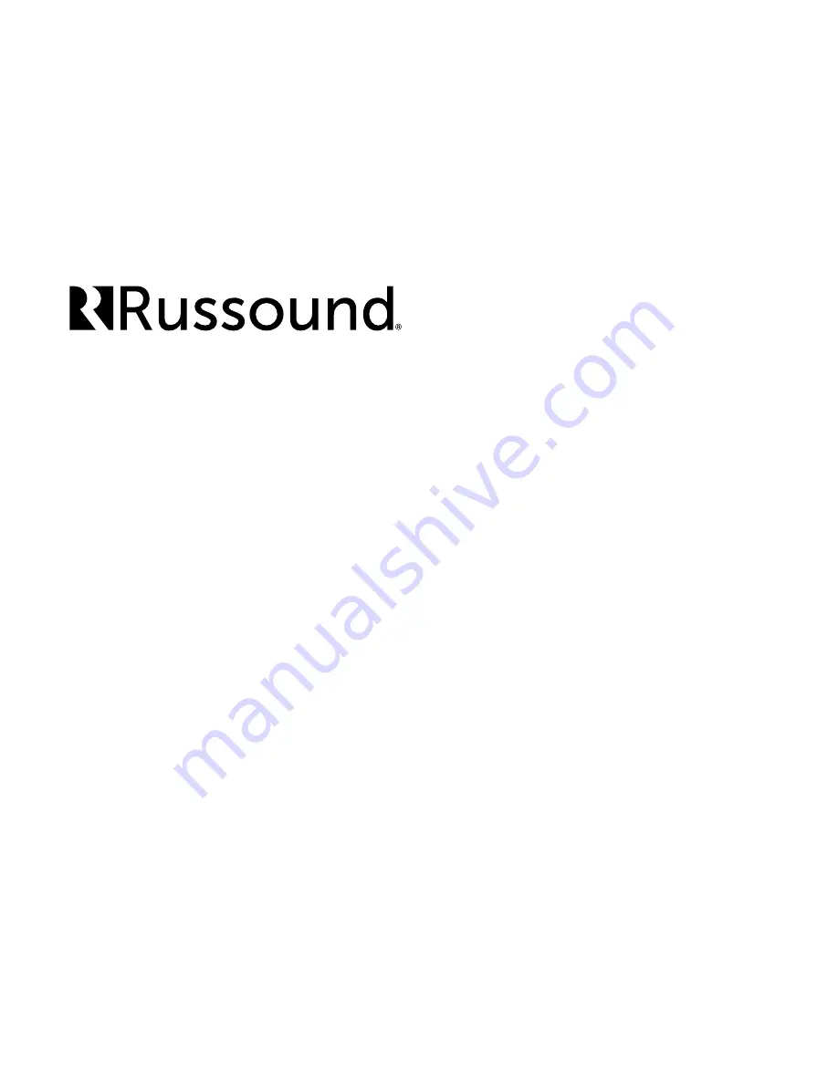 Russound MCA-88 Installation Manual Download Page 24