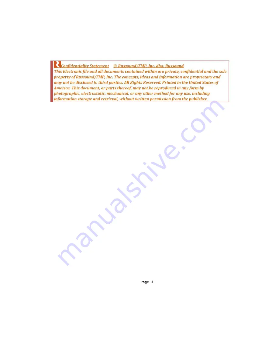 Russound MCA-C3 User And Installation Manual Download Page 2