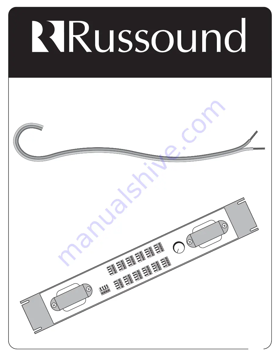 Russound WCN-12 Instruction Manual Download Page 1