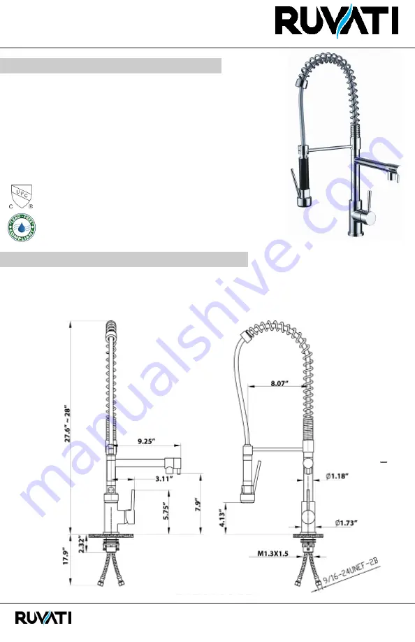 RUVATI RVF1215ST Скачать руководство пользователя страница 2