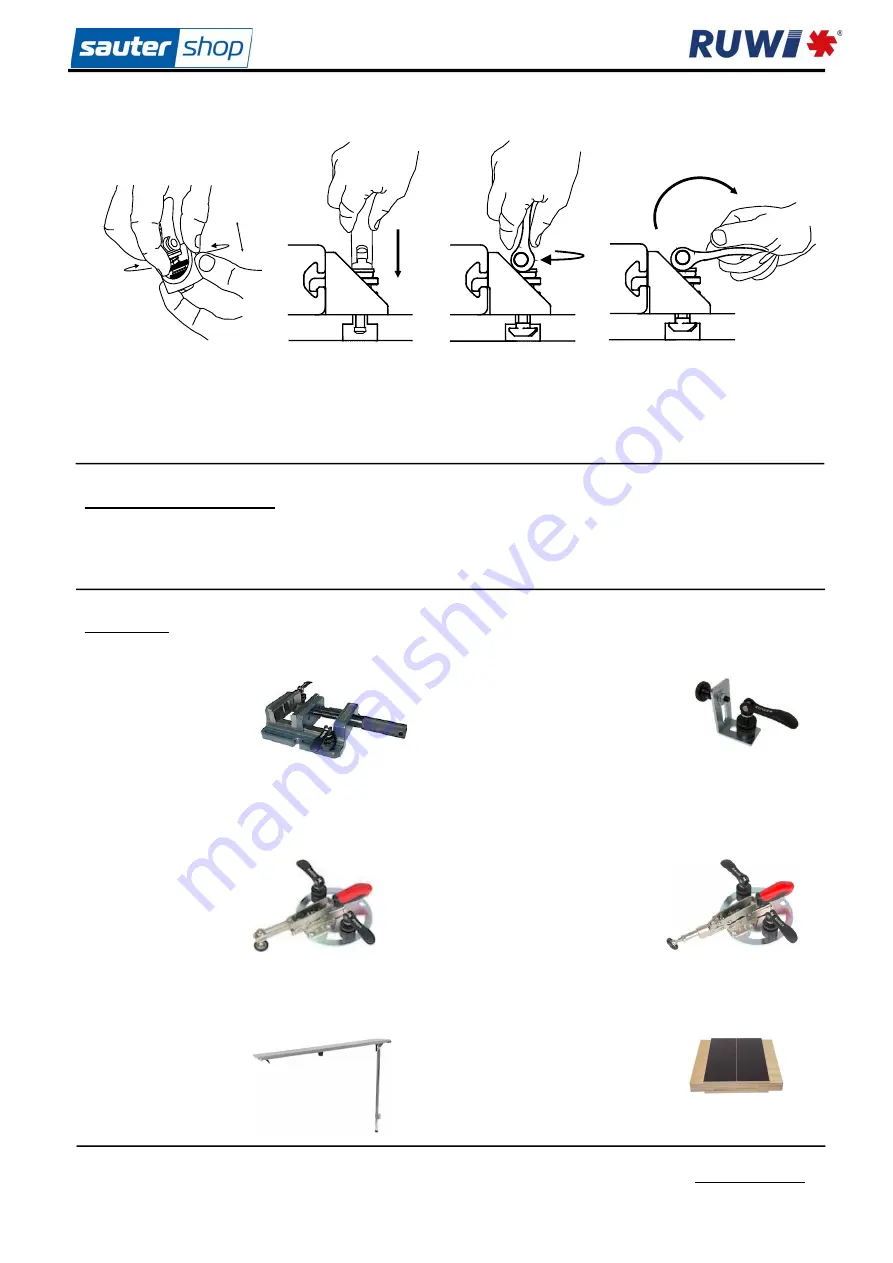 RUWI RU-27001 Assembly Instruction Manual Download Page 3