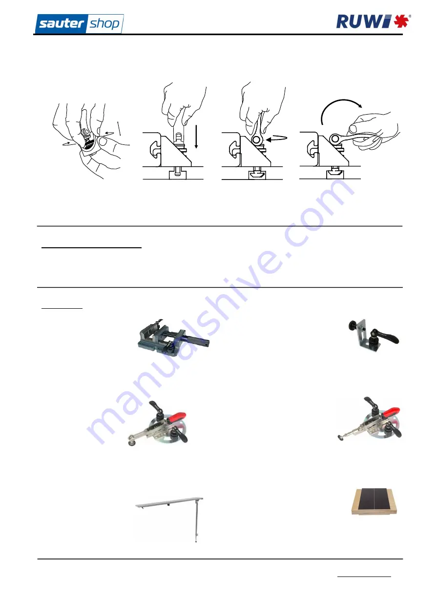 RUWI RU-27001 Assembly Instruction Manual Download Page 6