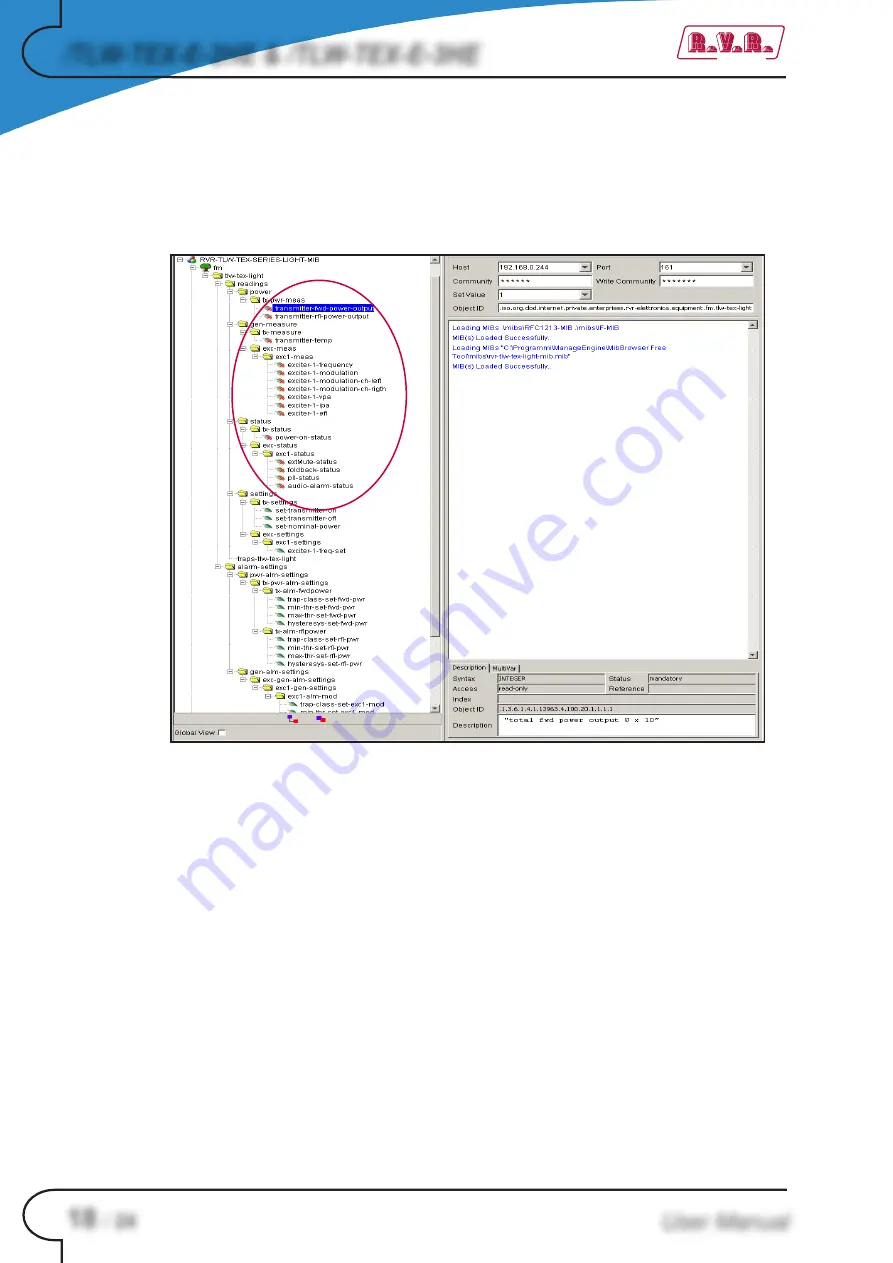 RVR Solar TEX-LCD Series Additional Manual Download Page 124