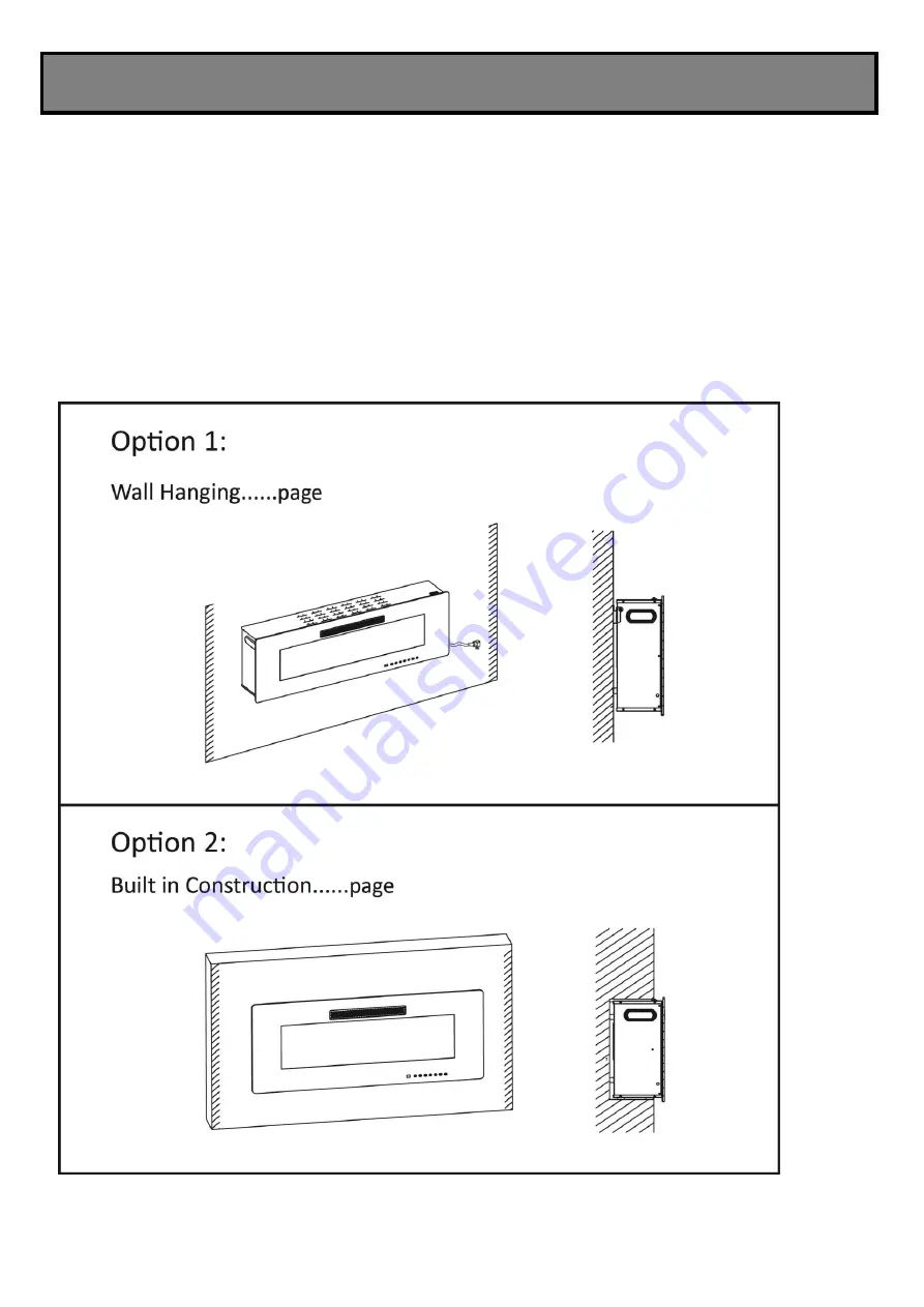 RW Flame RFH-10201LA Important Instructions And Operating Manual Download Page 12