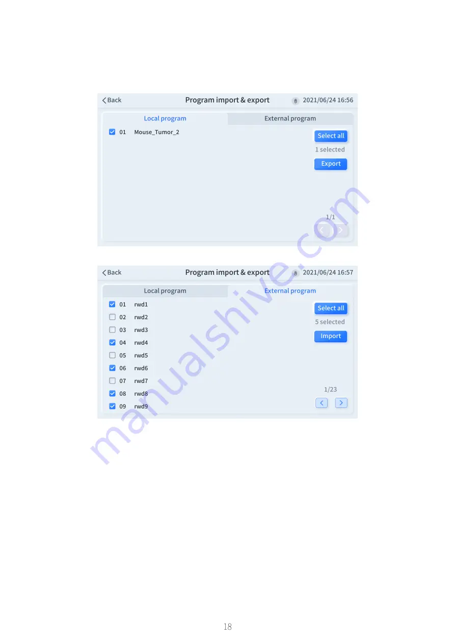 RWD DSC-400 User Manual Download Page 21