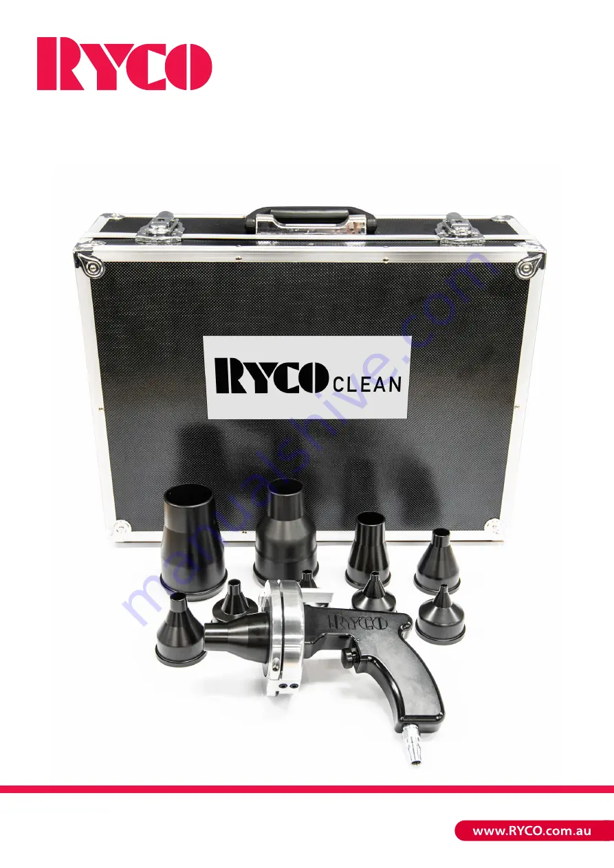 RYCO CLEAN KIT Operation Manual Download Page 1