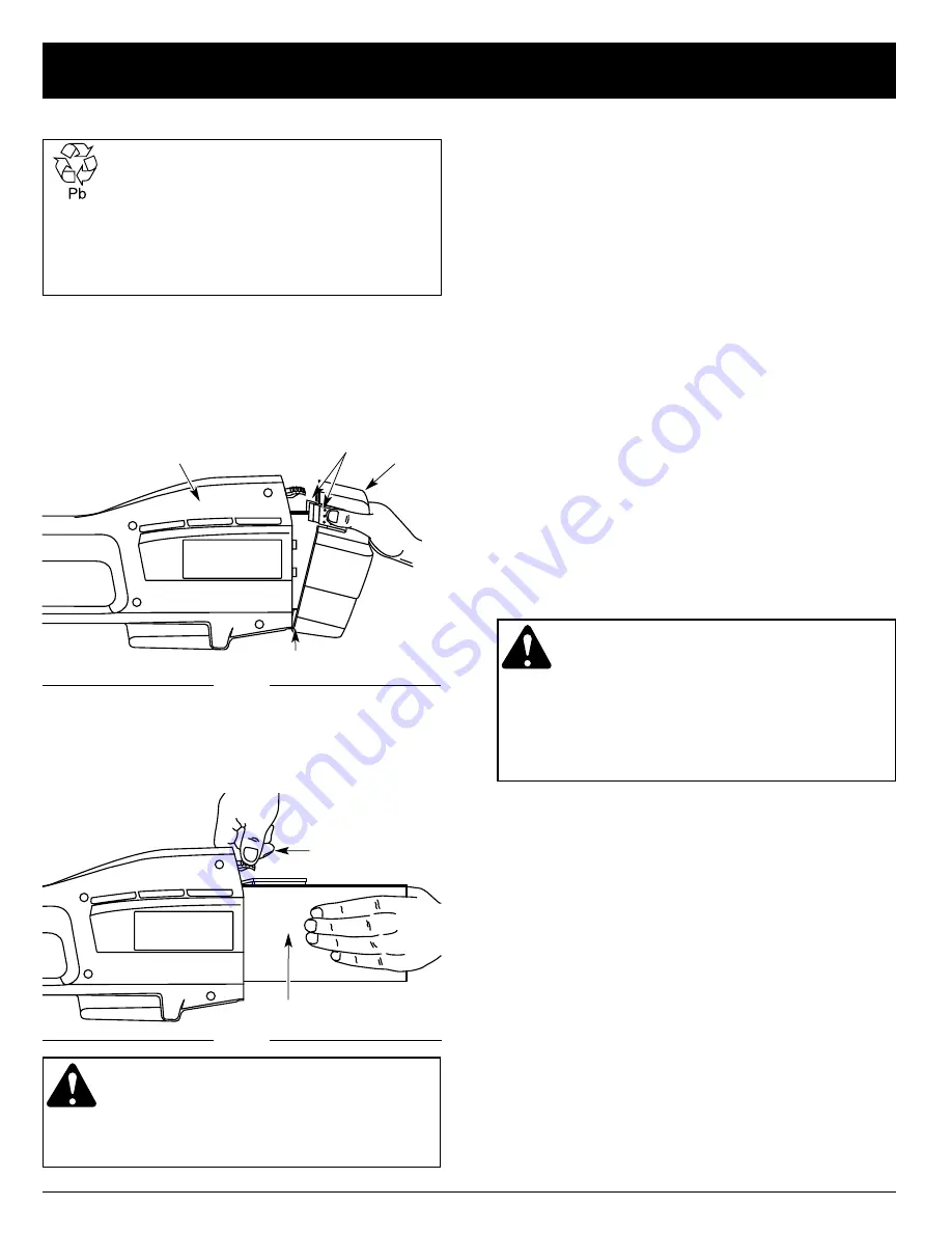 Ryobi 155VP Operator'S Manual Download Page 15