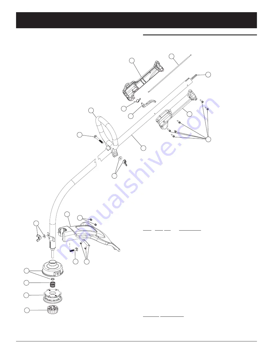 Ryobi 2800r Operator'S Manual Download Page 63