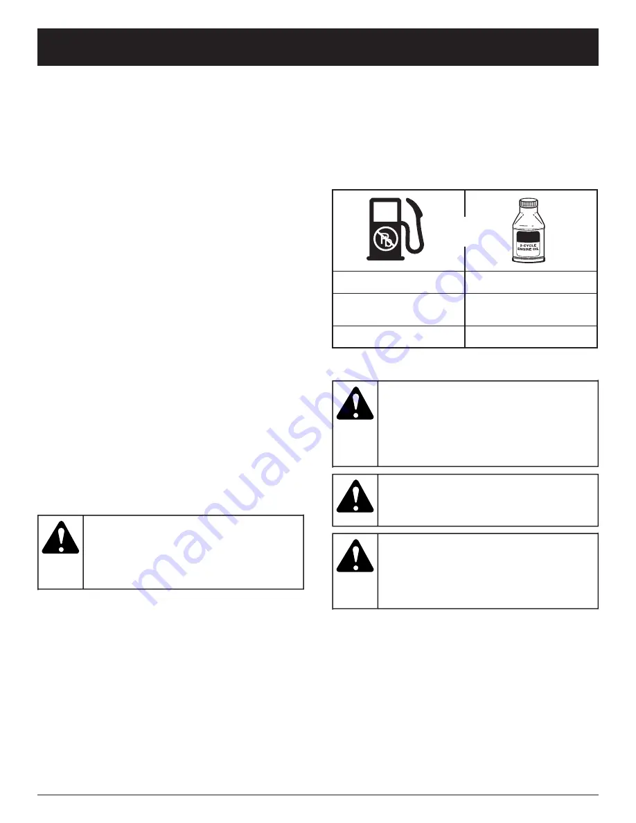 Ryobi 290r Operator'S Manual Download Page 8