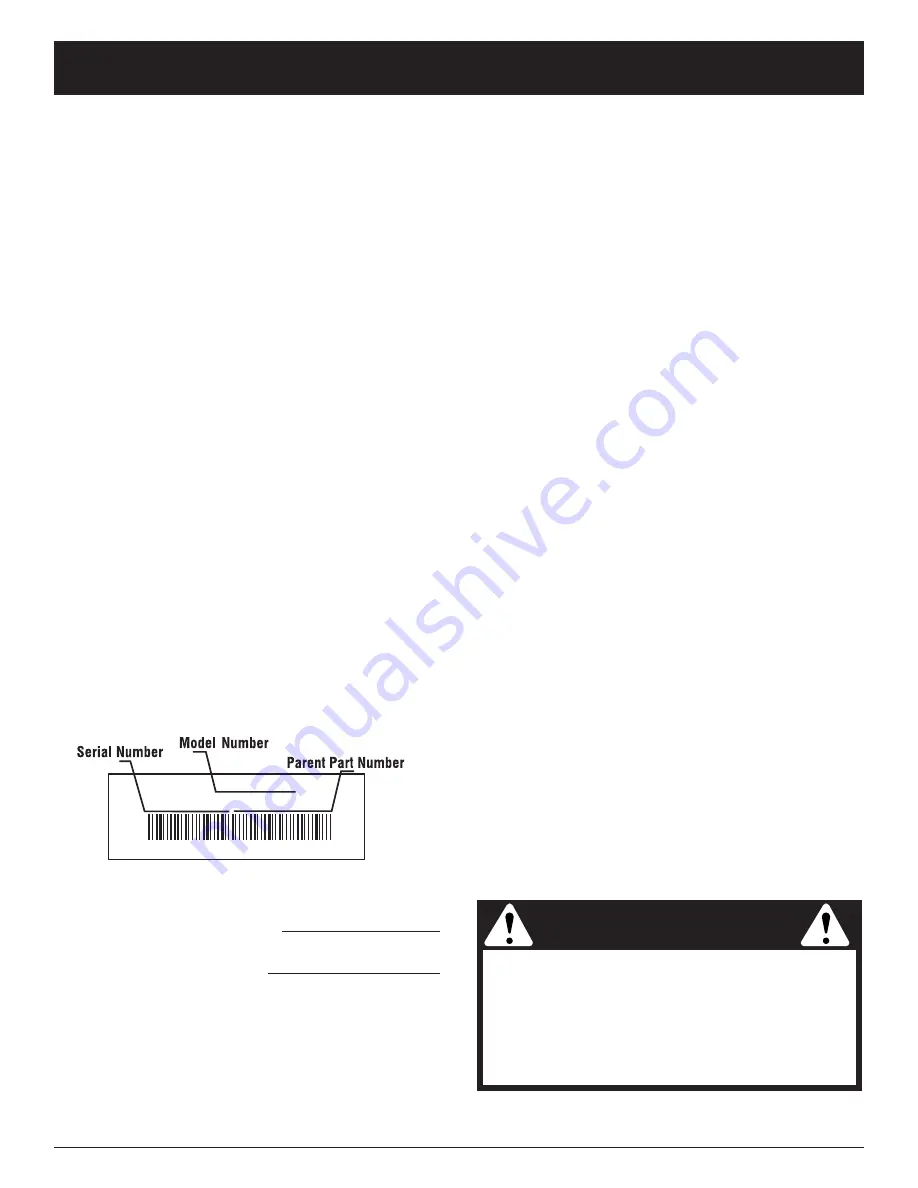 Ryobi 320BVr Operator'S Manual Download Page 2