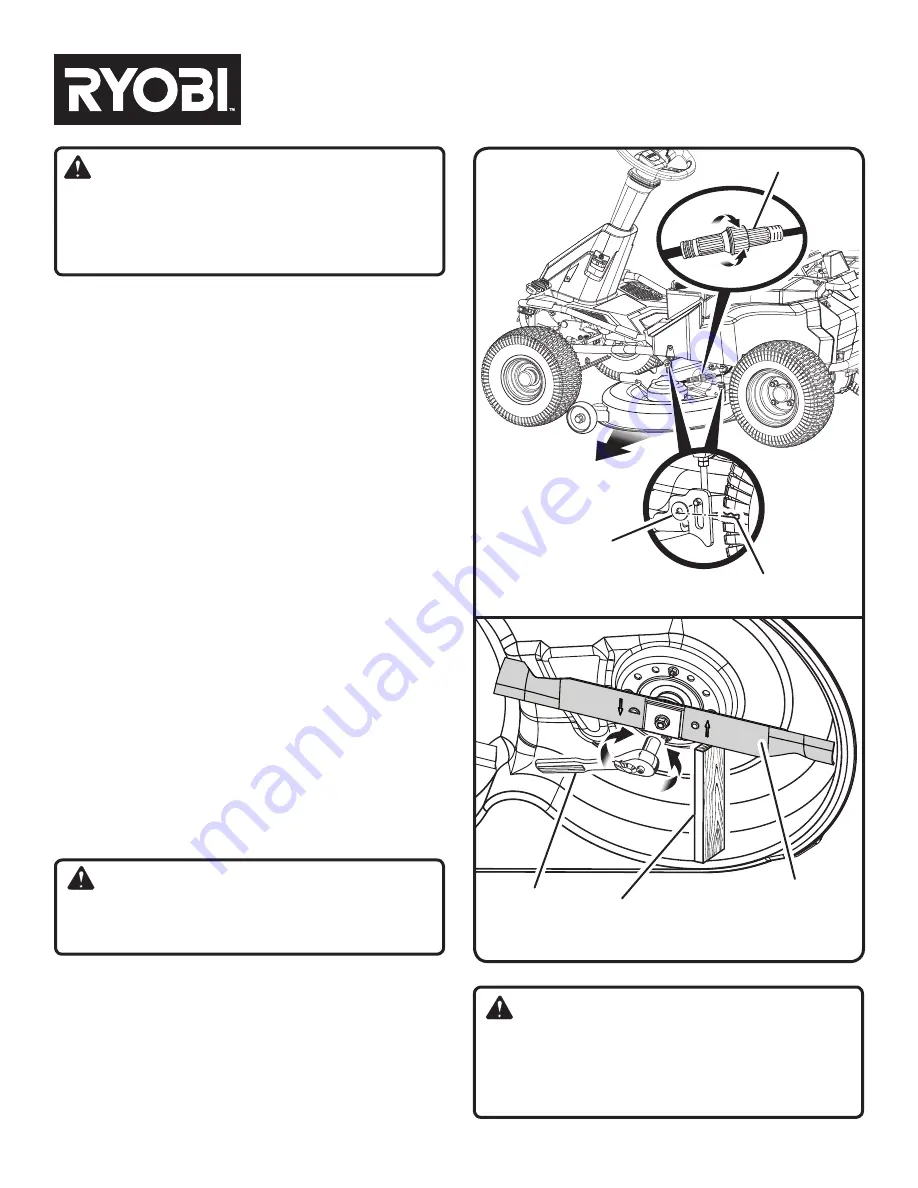 Ryobi ACRM001 Operator'S Manual Download Page 1