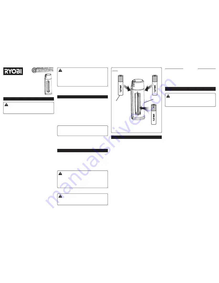 Ryobi AP4420 Operator'S Manual Download Page 1