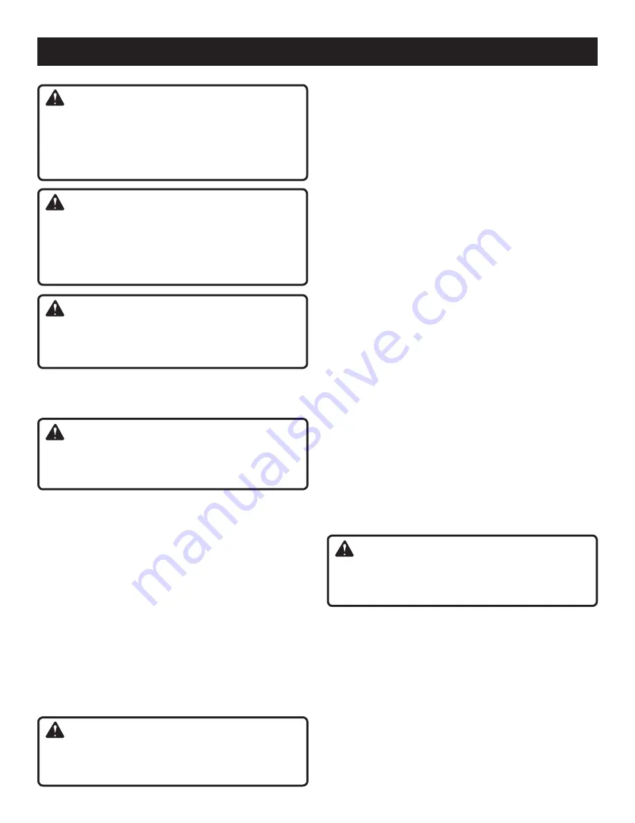 Ryobi C430 RY34425, S430 RY34445 Operator'S Manual Download Page 27