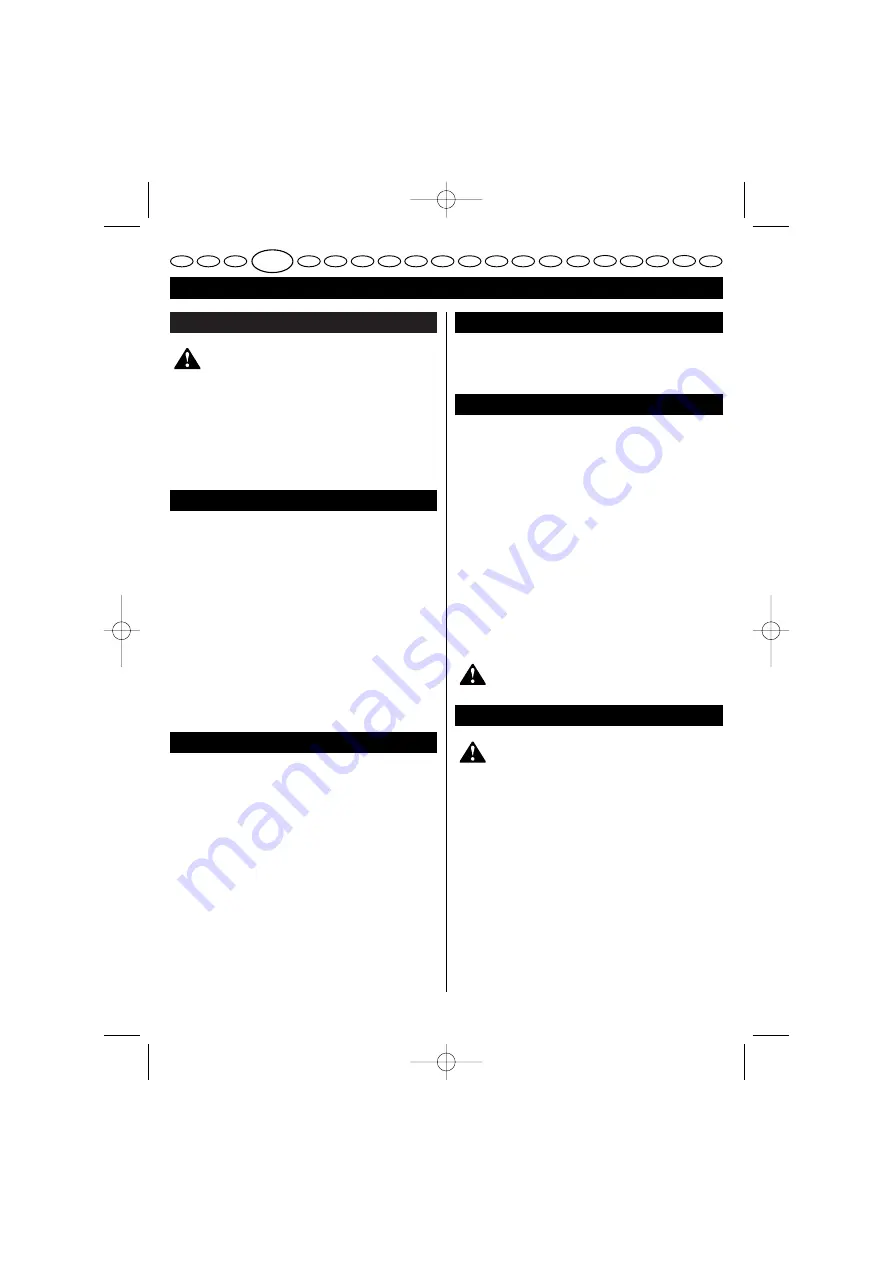 Ryobi CFP-180SM User Manual Download Page 13