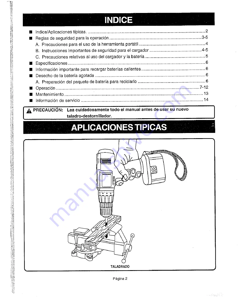 Ryobi CTH1202K2 Operation Manual Download Page 30