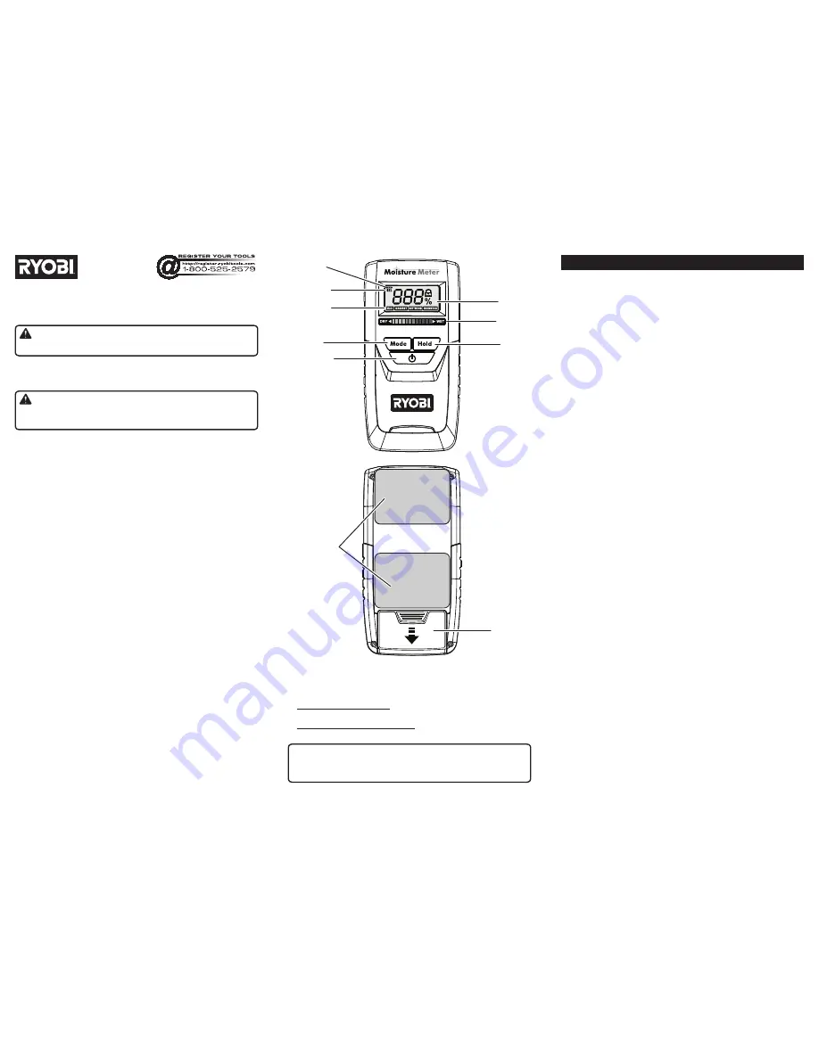 Ryobi E49MM01 Operator'S Manual Download Page 1