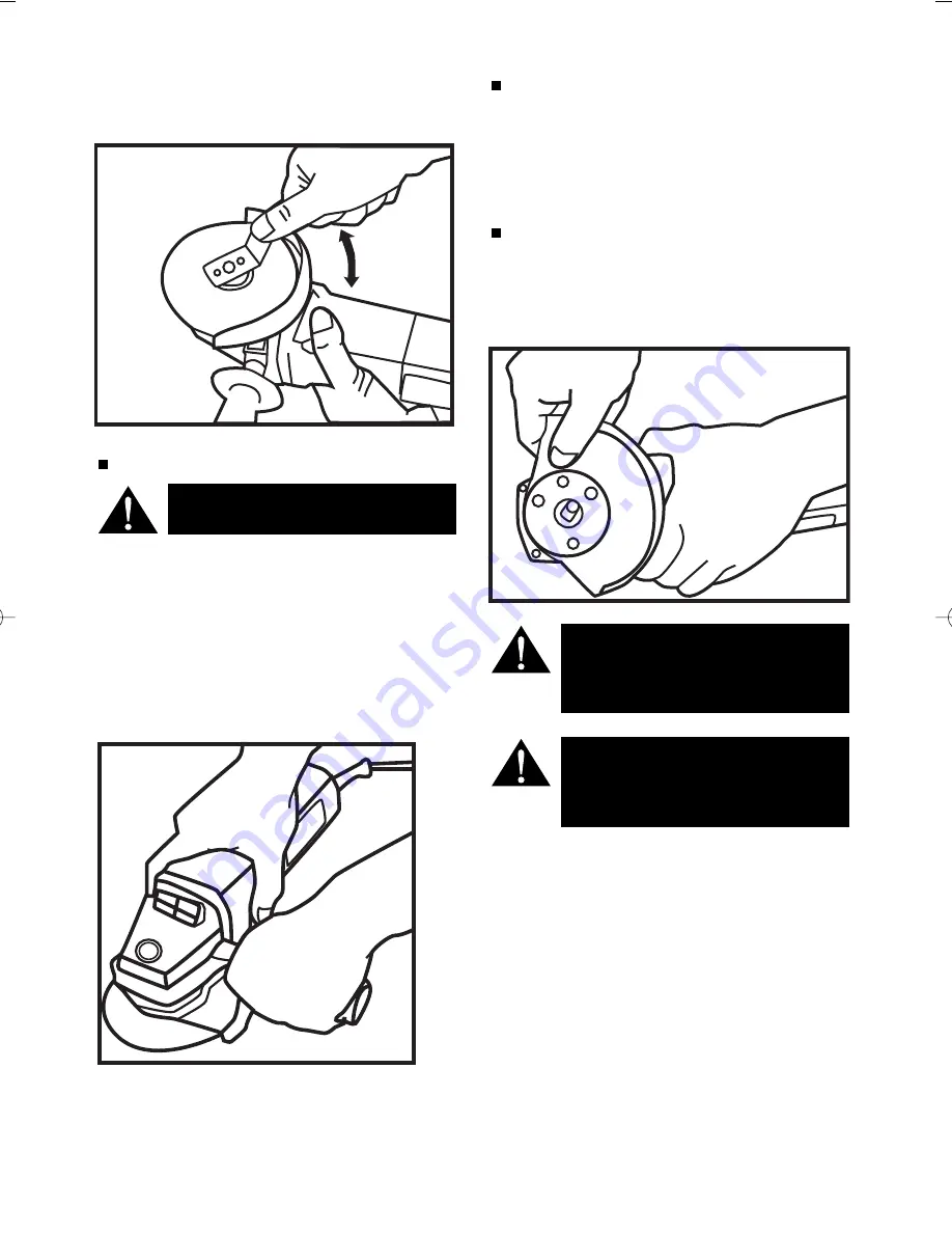 Ryobi EAG1006 Owner'S Operating Manual Download Page 4