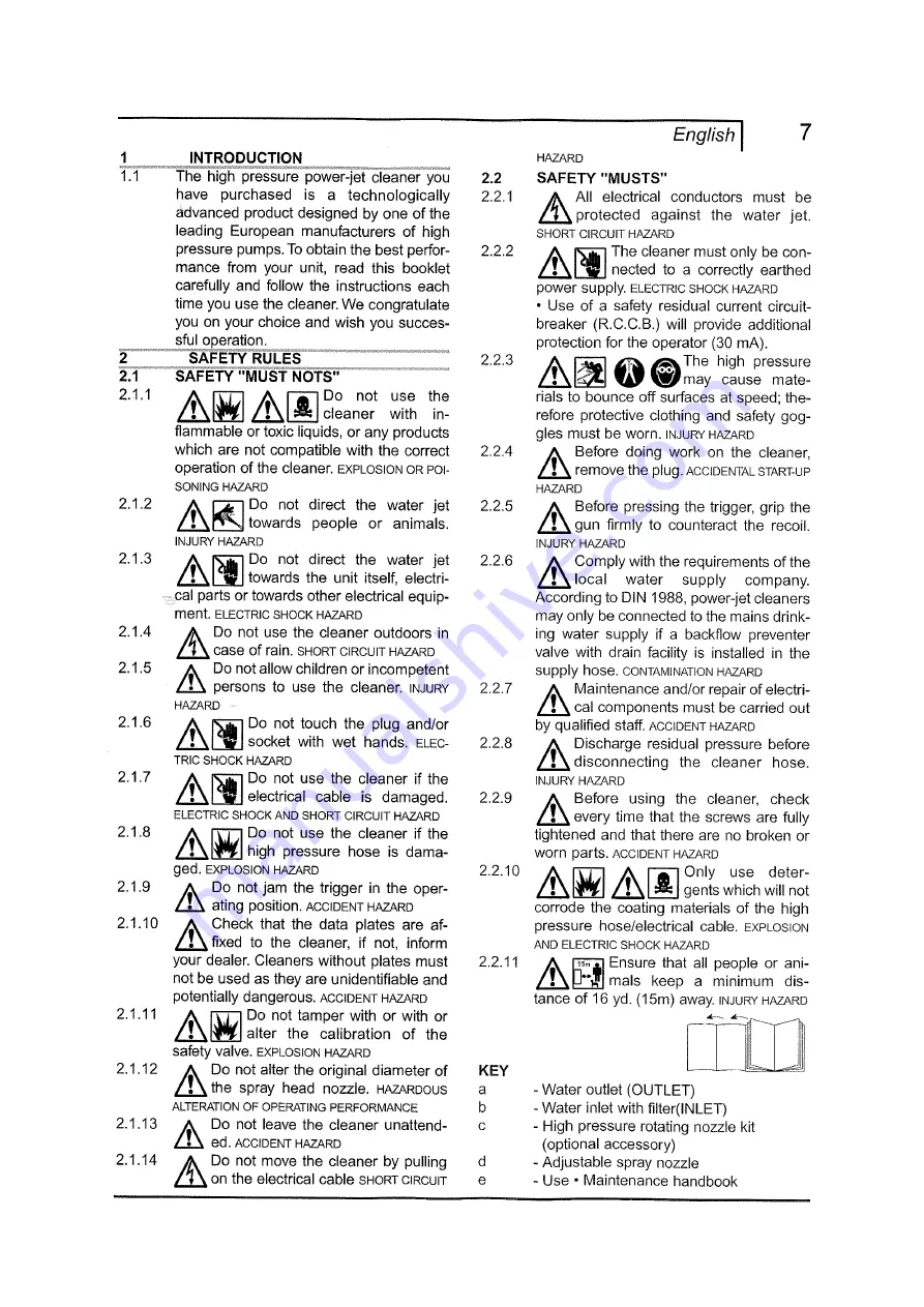 Ryobi EHP 1340 Use And Maintenance Download Page 9