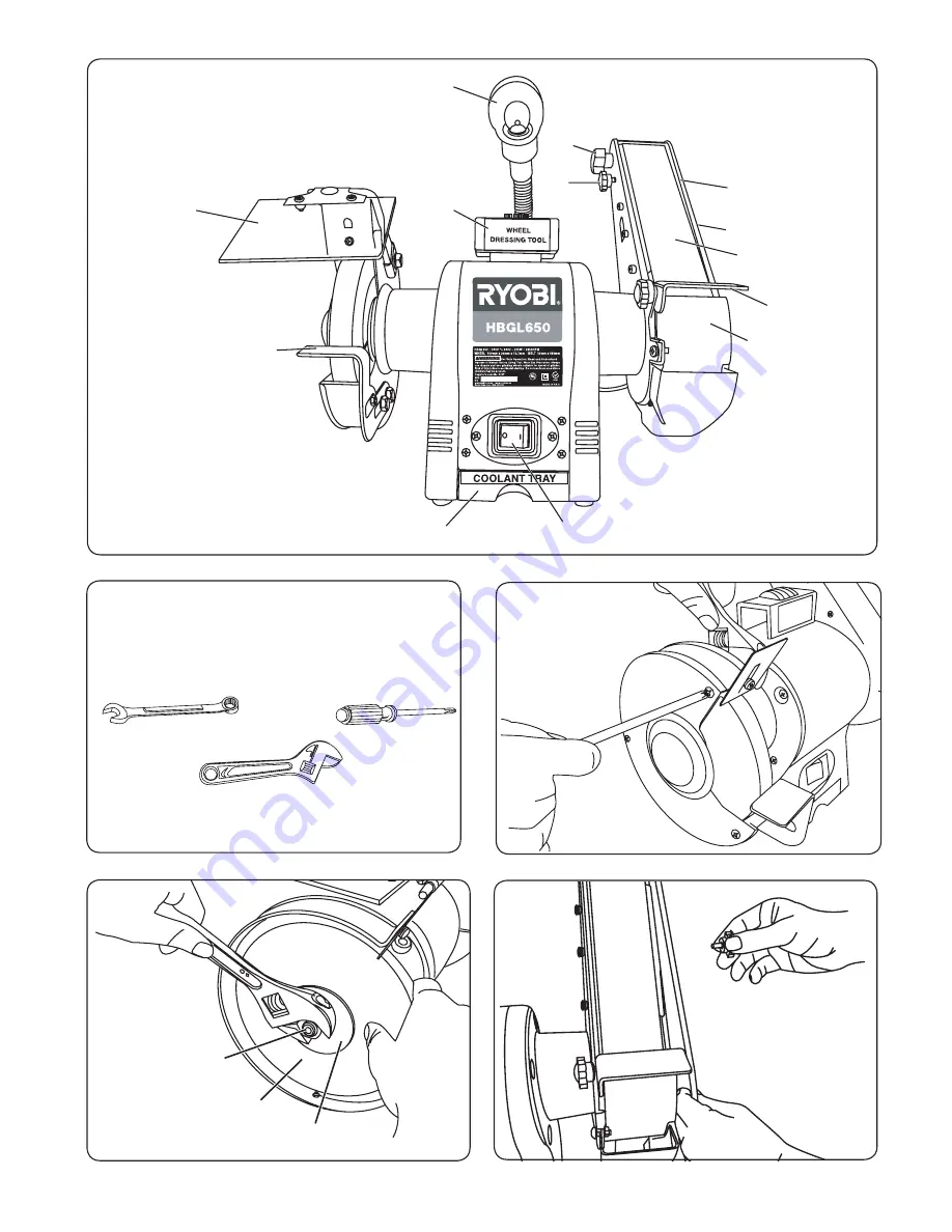 Ryobi HBGL650 Скачать руководство пользователя страница 2