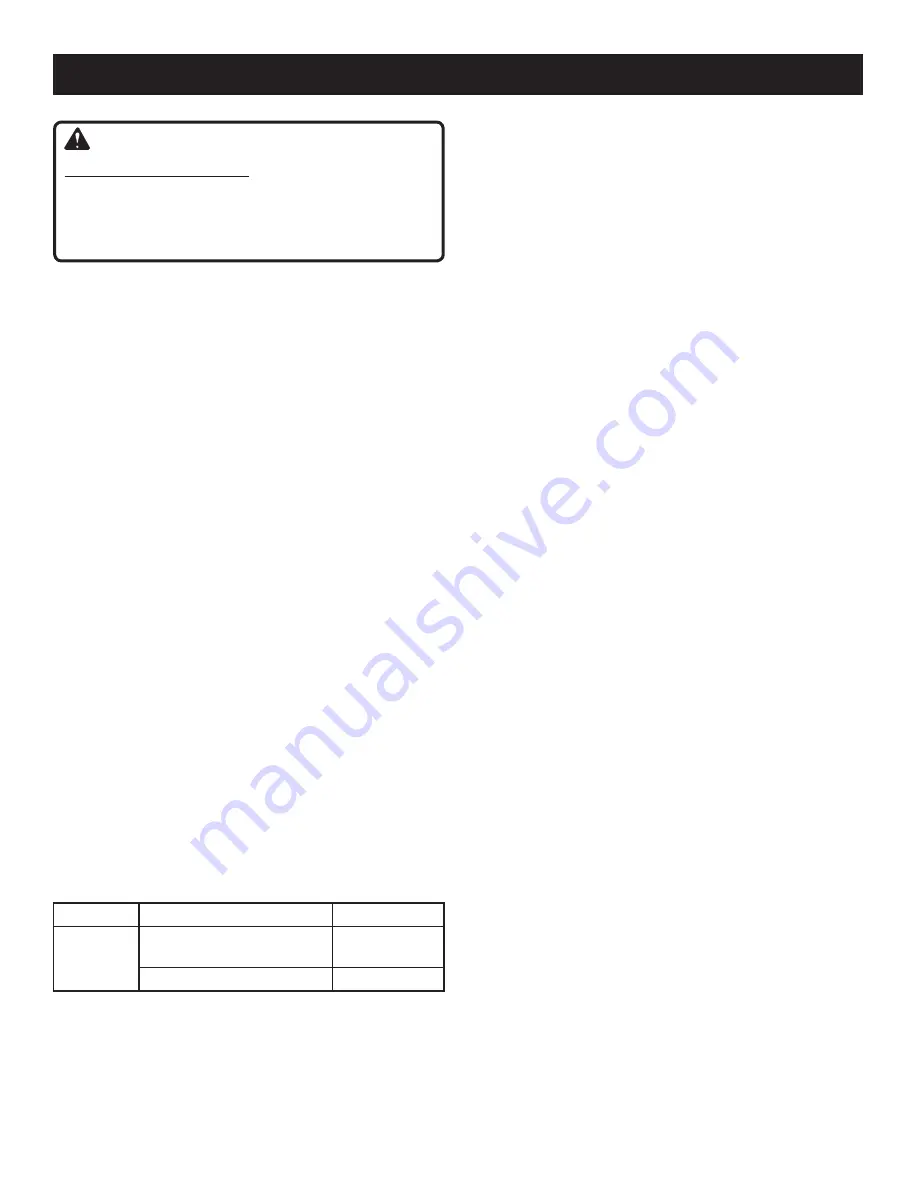 Ryobi HJP001 Operator'S Manual Download Page 11