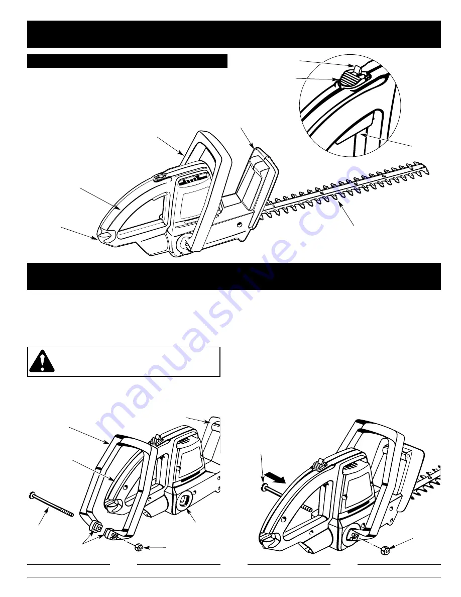 Ryobi HT816r, HT818r, HT822r Скачать руководство пользователя страница 6