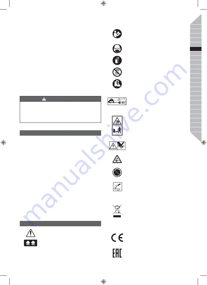 Ryobi OBC1820B Original Instructions Manual Download Page 47