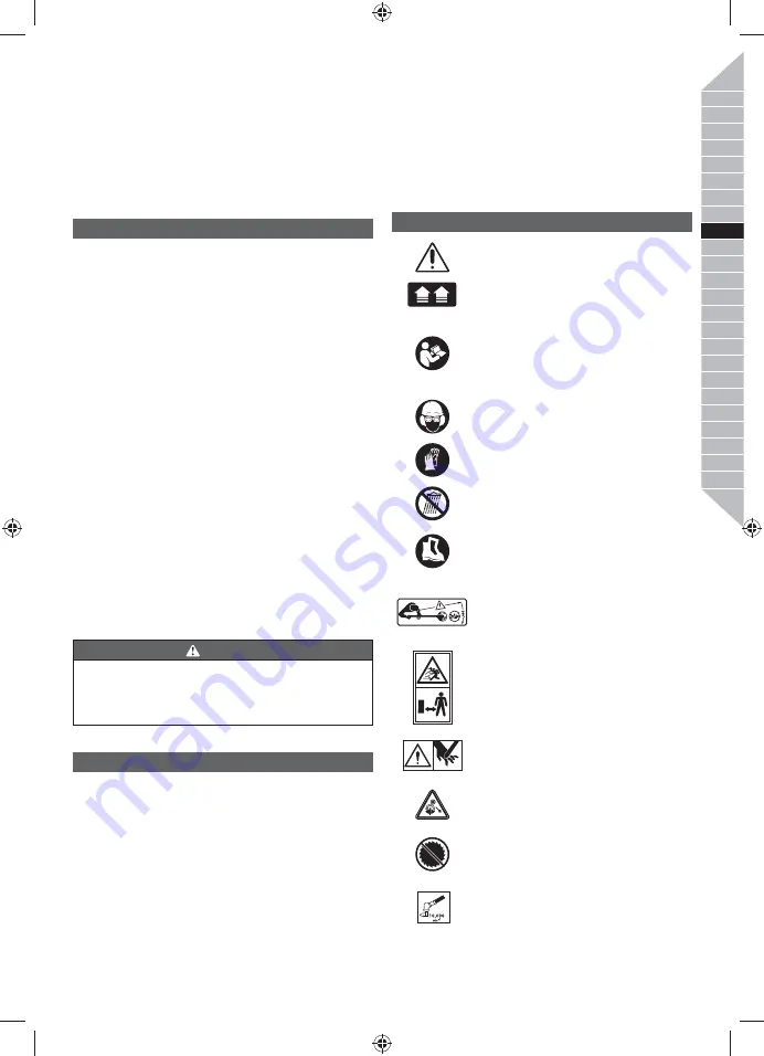 Ryobi OBC1820B Original Instructions Manual Download Page 69