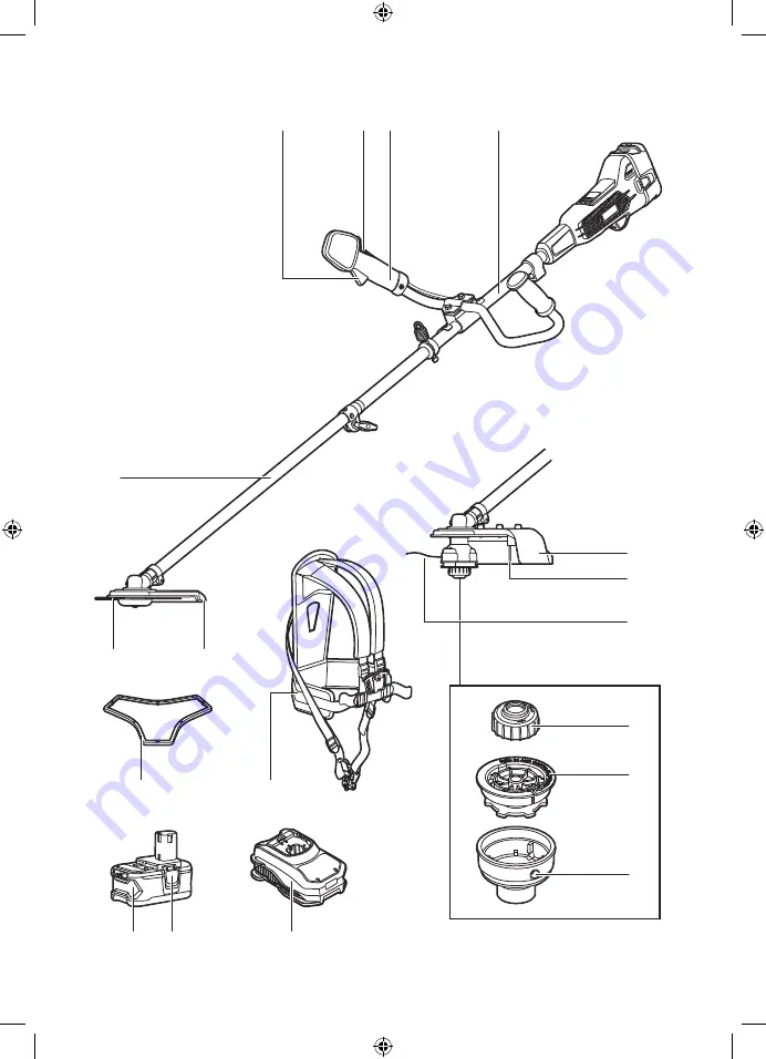 Ryobi OBC1820B Скачать руководство пользователя страница 186