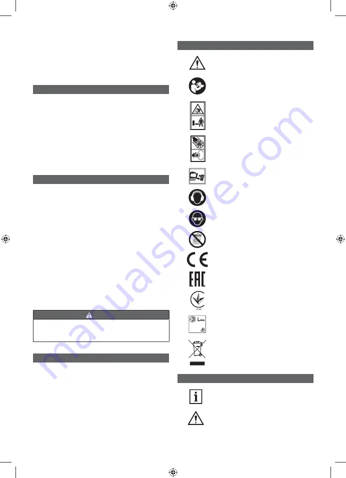 Ryobi OBL1820S Original Instructions Manual Download Page 68