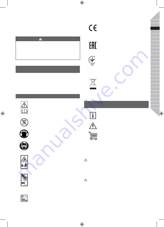 Ryobi OBL18JB Original Instructions Manual Download Page 17